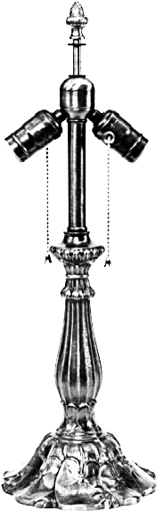 RL031 Lily Lamp Base 16.5-2 - Purchase Online Secure!