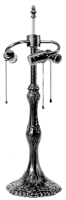 RL076 Pompeii Lamp Base 18.75-3 - Purchase Online Secure!