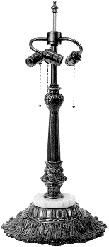 RL096 Acorn/Lg Lamp Base 22.5-3 - Purchase Online Secure!