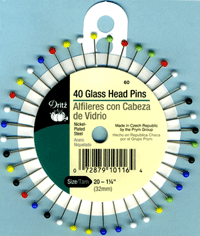 710 Glass Headed Pins - Purchase Online Secure!