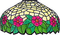 B24-02GP Hanging Leaves Lamp Glass Pack - Purchase Online Secure!