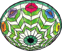 GF16-15GP Stylized Pansy GlasPak - Purchase Online Secure!