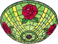 GF16-18GP Rose On Mosaic GlasPak - Purchase Online Secure!