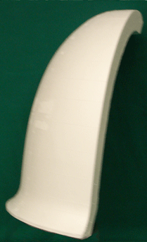 L18 Lotus Shape 1/4 Sectional Lamp Form - Purchase Online Secure!