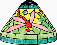 SC7-16 Dragonfly T Lamp Pattern - Purchase Online Secure!