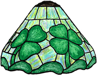 SC7-18GP Irish Clover Good Luck Lamp GlasPak - Purchase Online Secure!