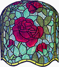W10-06GP Tiffany Rose Garden GlasPak - Purchase Online Secure!