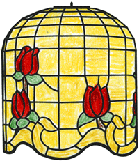 W10-07GP Rose Border GlasPak - Purchase Online Secure!