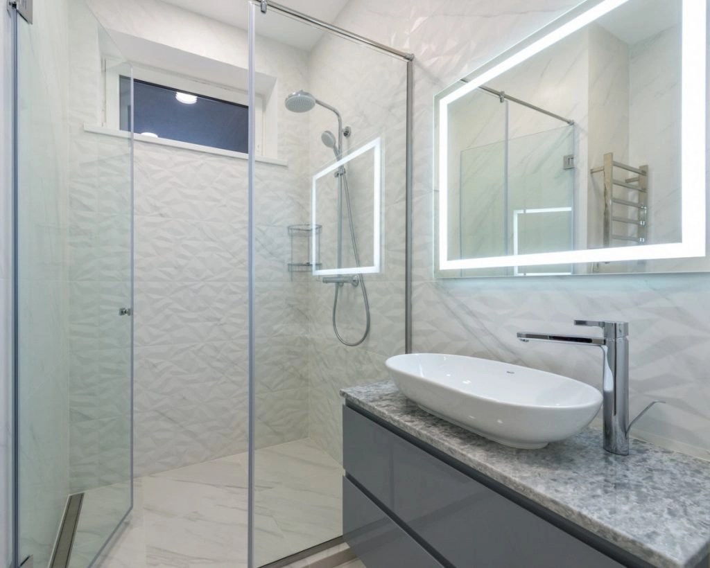 10 Best LED Bathroom Mirrors (2024) | Defogger, Makeup, Shaving - Bathtubber (1)