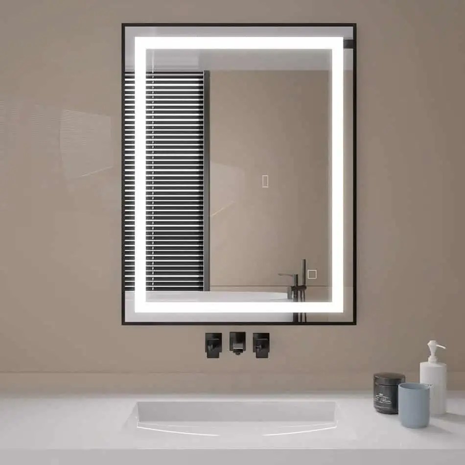 10 Best LED Bathroom Mirrors (2024) | Defogger, Makeup, Shaving - Bathtubber (3)