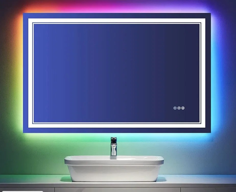 10 Best LED Bathroom Mirrors (2024) | Defogger, Makeup, Shaving - Bathtubber (2)