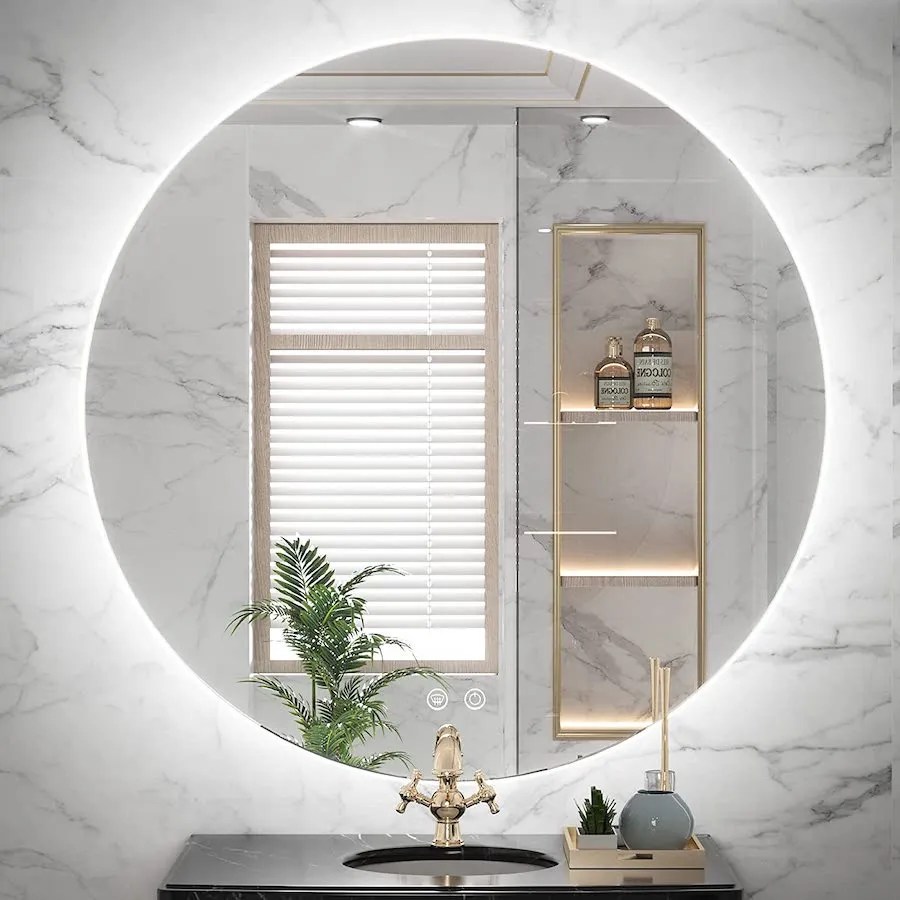 10 Best LED Bathroom Mirrors (2024) | Defogger, Makeup, Shaving - Bathtubber (10)