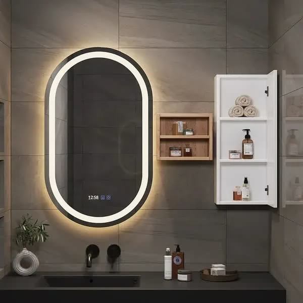 10 Best LED Bathroom Mirrors (2024) | Defogger, Makeup, Shaving - Bathtubber (5)